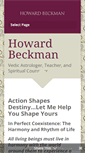 Mobile Screenshot of howardbeckman.com