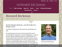 Tablet Screenshot of howardbeckman.com